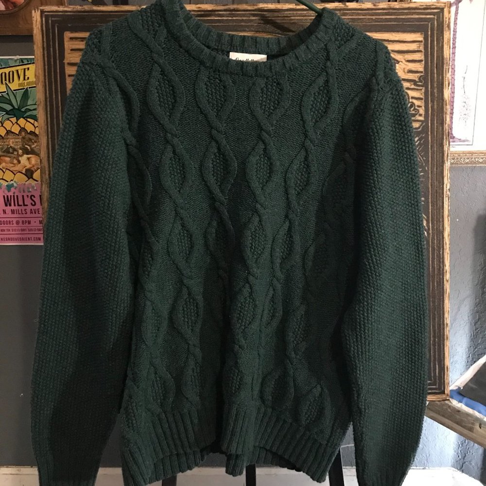 Knit GoodFellow Sweater (Forest Green)